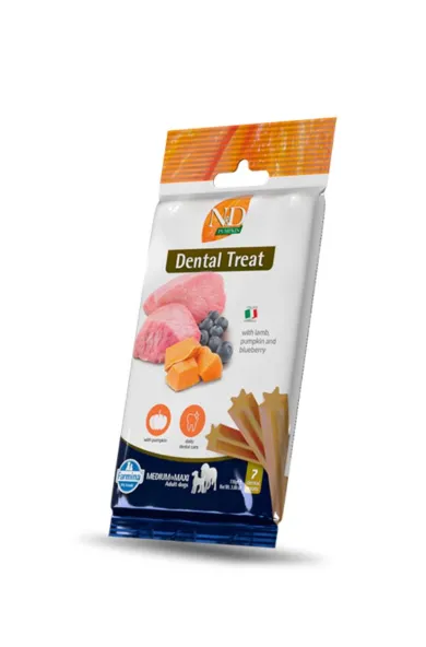 Farmina Dental Treat Lamb, Pumpkin and Blueberry Medium & Maxi 100g