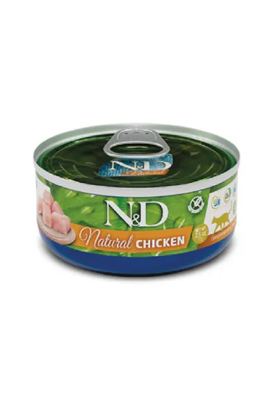Farmina N&D Natural Chicken Adult Cat Wet Food 70g