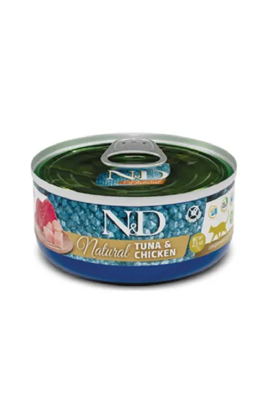 Farmina N&D Natural Tuna & Chicken Cat Wet Food 70g