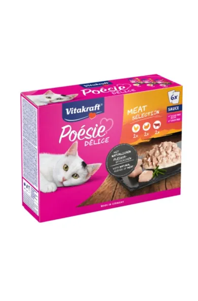 VITAKRAFT POESIE DELI SAUCE MULTIPACK MEAT
