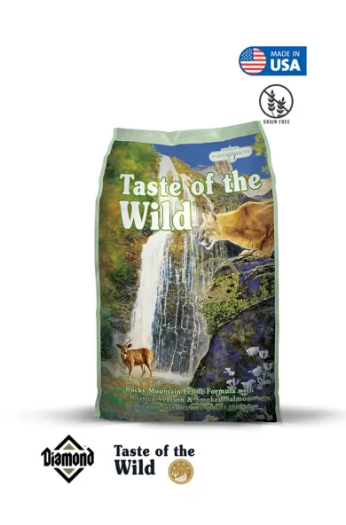 Taste Of The Wild Rocky Mountain Feline Roasted Venison & Smoked Salmon Cat All Life Stages