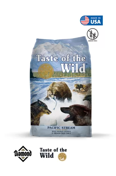 Taste Of The Wild Pacific Stream Canine Recipe With Smoked Salmon Adult Dog - 2kg