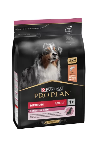 PURINA PRO PLAN MEDIUM ADULT SENSITIVE SKIN DOG SALMON