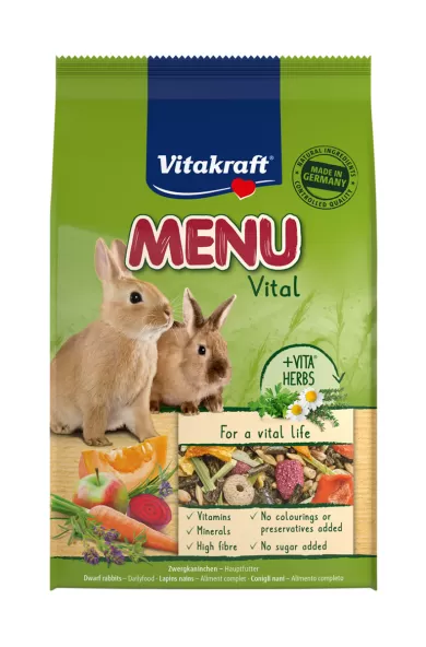 VITAKRAFT MENU VITAL RABBIT - 500G