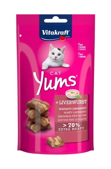 VITAKRAFT CAT YUMS LIVER SAUSAGE