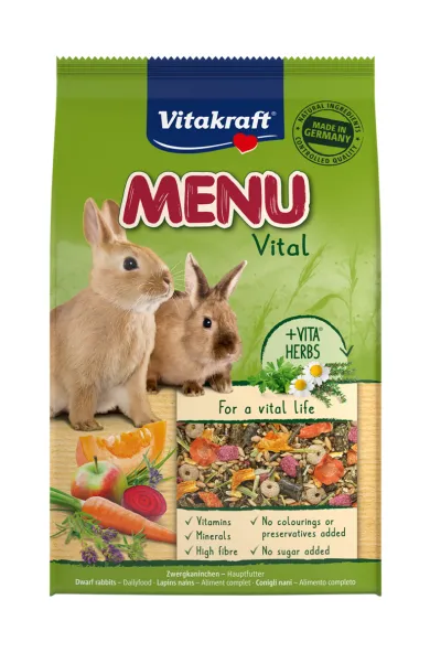 VITAKRAFT MENU VITAL RABBIT - 3KG