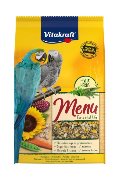 VITAKRAFT MENU VITAL PARROT - 3KG