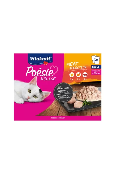 VITAKRAFT POESIE DELI SAUCE MULTIPACK MEAT