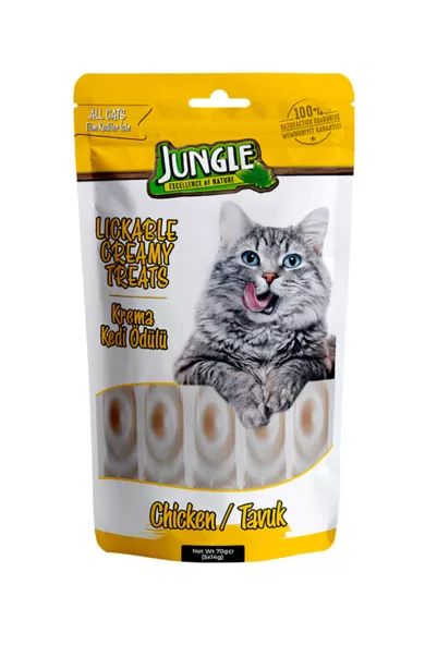 Jungle Lickable Creamy Treats With Chicken