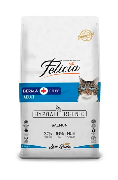 Felicia Derma Care Adult Salmon 12kg