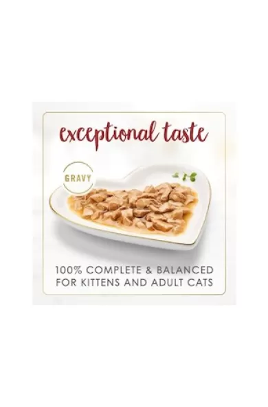 Purina Fancy Feast Gravy Lovers Beef Feast Grilled Gourmet Wet Cat Food - 85g
