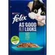 PURINA FELIX As Good as it Looks Tuna in Jelly Wet Cat Food Pouch - 85g