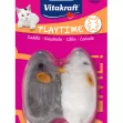 VITAKRAFT 2-PACK MICE LONGHAIR SQUEAKER