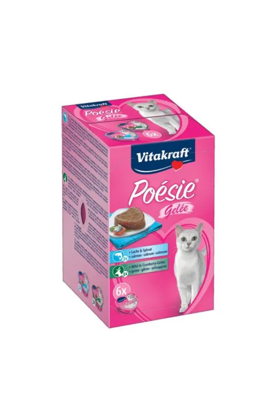 VITAKRAFT POESIE MULTIPACK JELLY