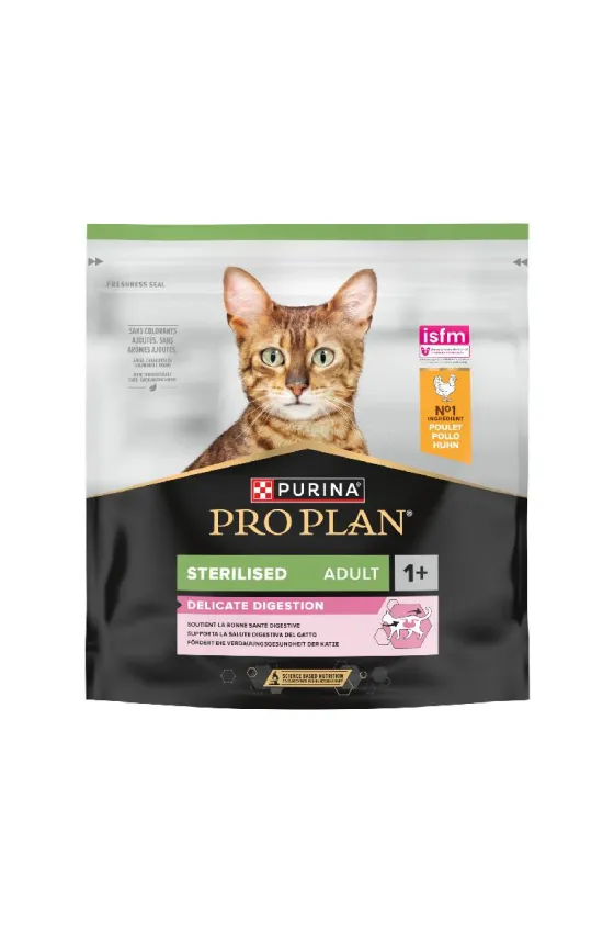 PURINA PRO PLAN Sterilised Delicate Chicken 400gr