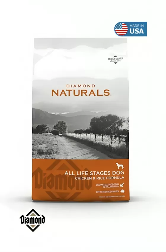 DIAMOND NATURALS CHICKEN & RICE DOG ALL LIFE STAGES