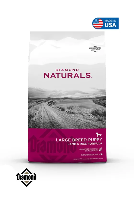 DIAMOND NATURALS LARGE BREED PUPPY LAMB & RICE ALL LIFE STAGES