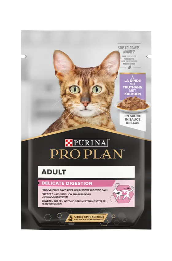 Purina Pro Plan Adult Delicate Digestion Cat Turkey A Box Of 26