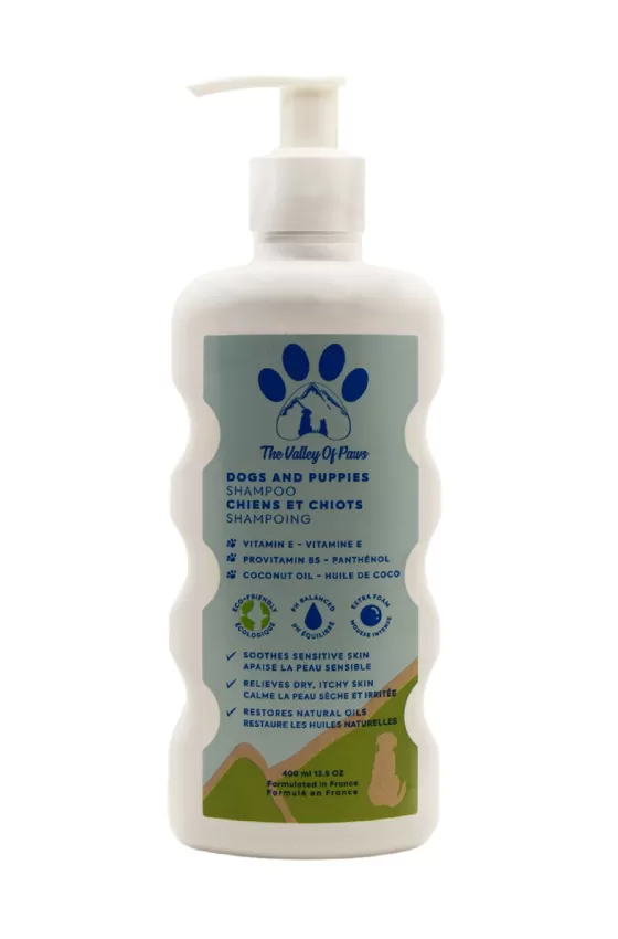 The Valley of Paws Shampoo For Dogs , Puppies & Breeds