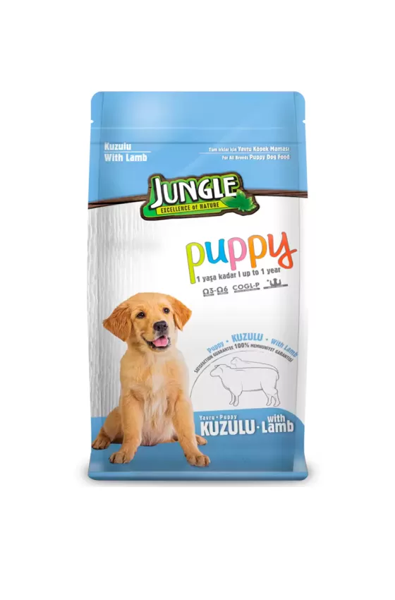 Jungle Puppy Dog Food with Lamb - 2.5 kg