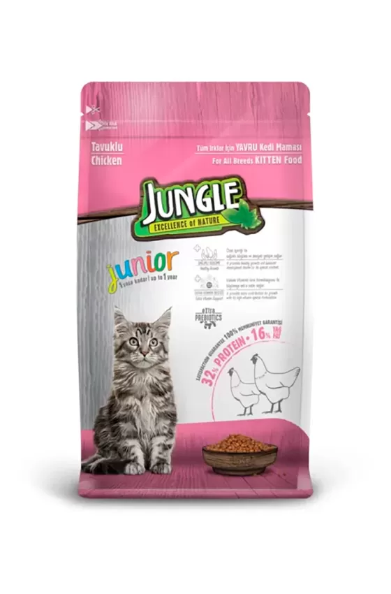 Jungle Premium Kitten Food Chicken 1.5kg