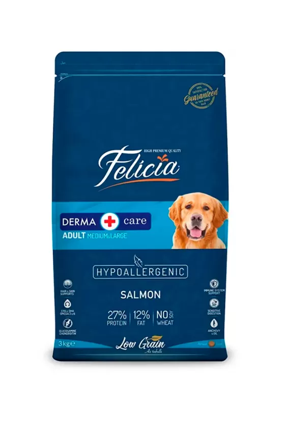 Felicia Derma Care Adult Salmon Medium and Large 3kg