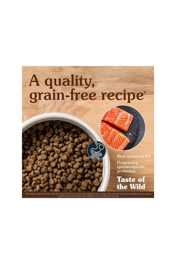 Taste Of The Wild Pacific Stream Puppy Recipe With Smoked Salmon Dog All Life Stages 2kg WAW Pet