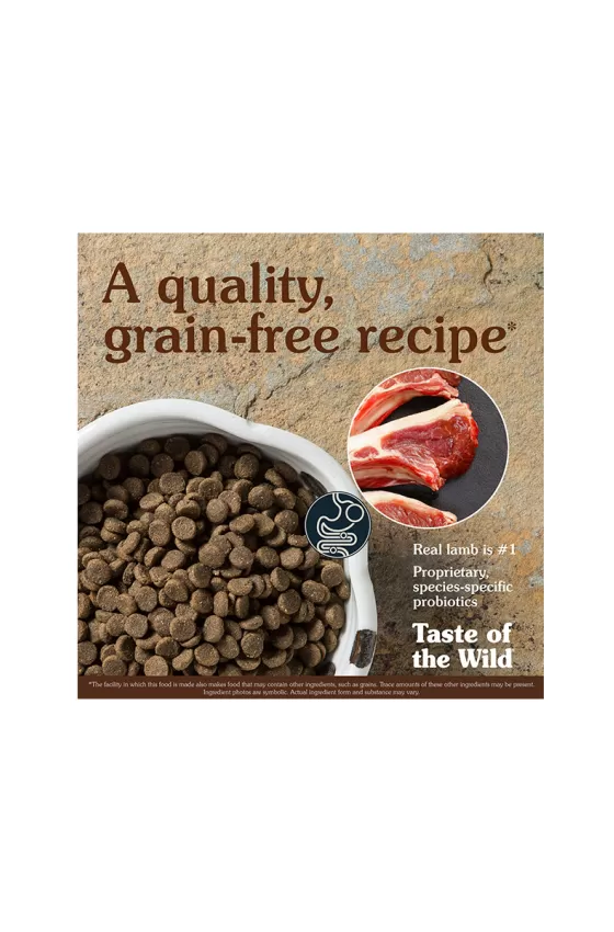 Taste Of The Wild Sierra Mountain Canine Recipe With Roasted Lamb Dog All Life Stages - 12kg